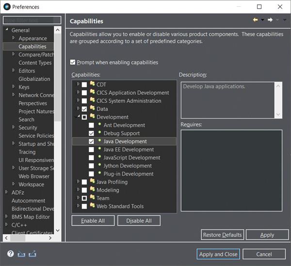 Develop a Java Application for z/OS with IDz 15.0 in Minutes