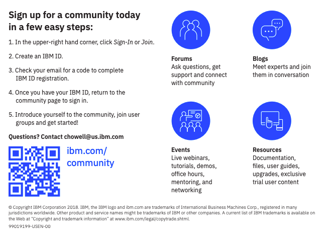 IBM Community 101: Getting started