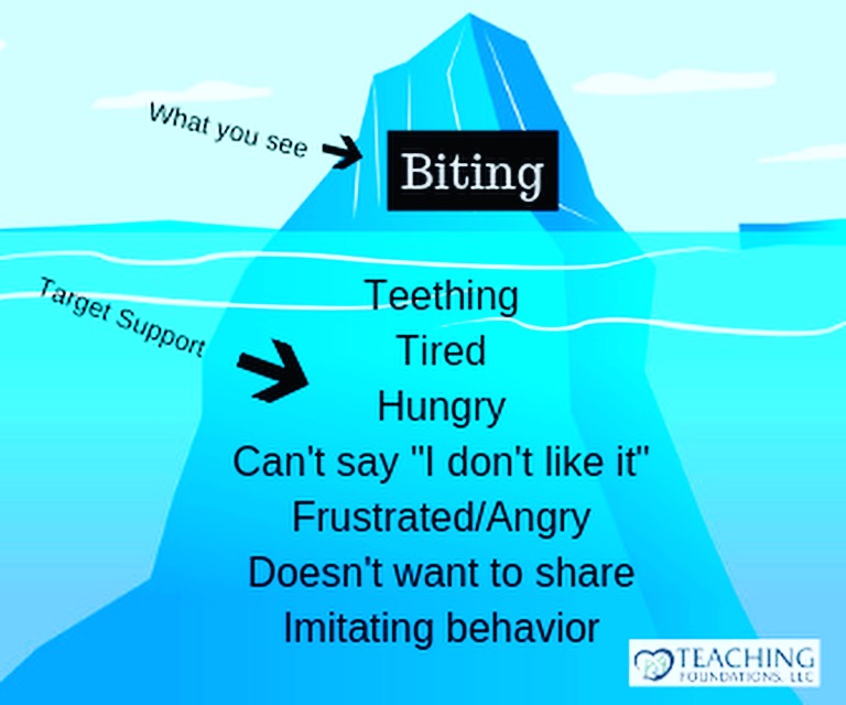 Behavior Iceberg Target supports to reasons for behavior