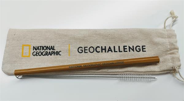 GeoChallenge Bamboo Straw