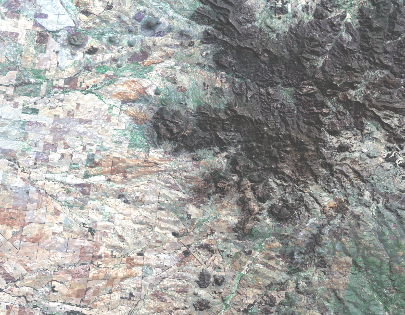 RGB Natural Color, enhanced Landsat - 8 RGB Natural Color, enhanced Landsat - 8