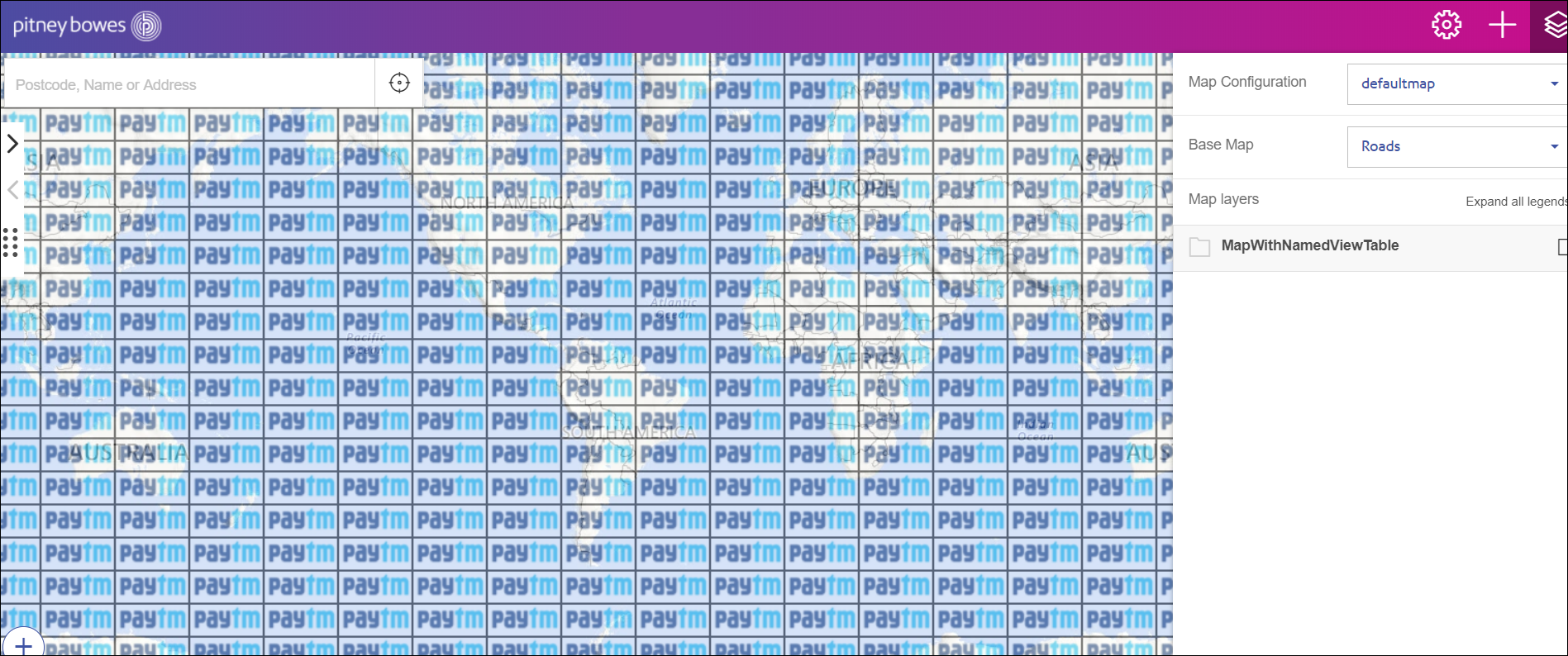 SSA project home screen