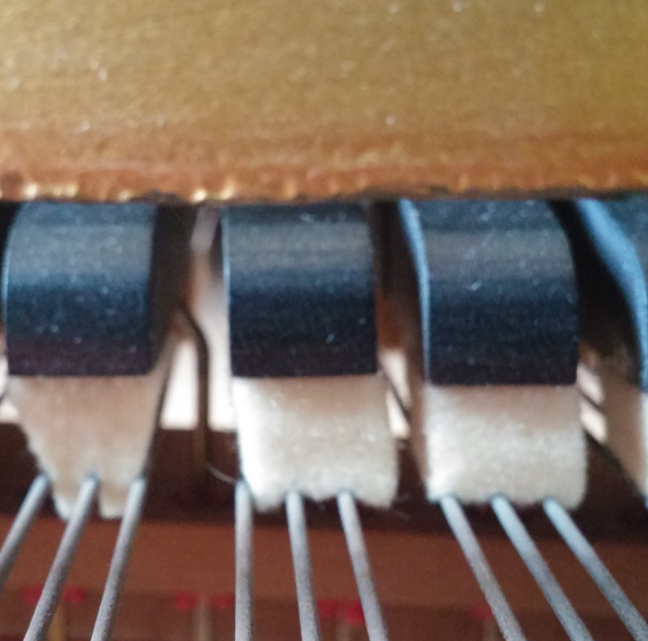 Skewed damper