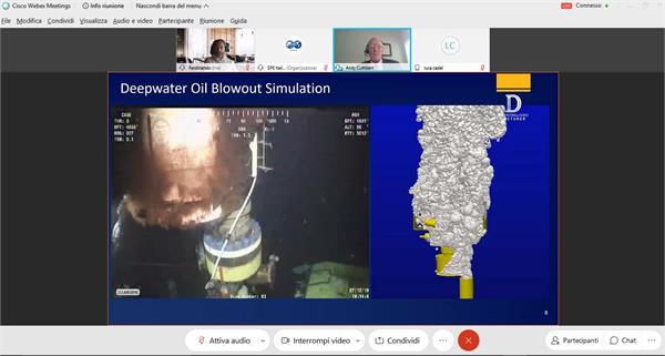A snapshot of the live event.