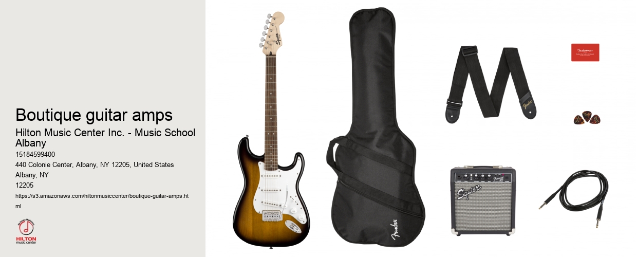 Boutique guitar amps