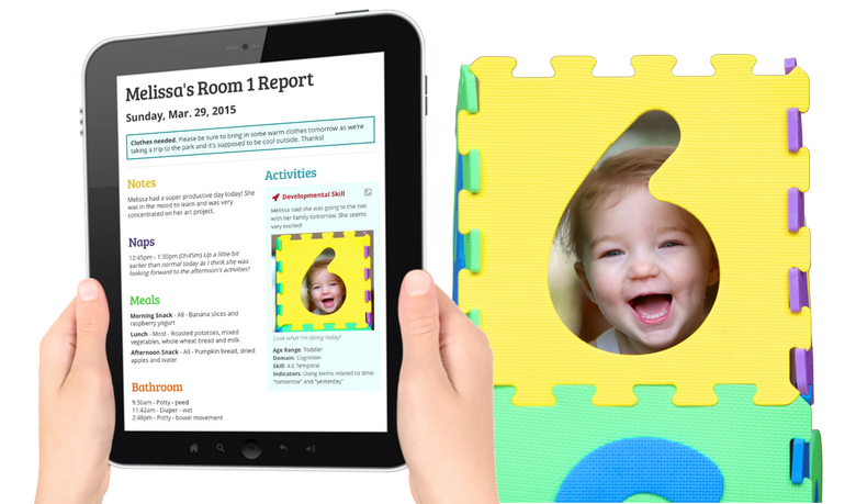 child care app parent engagement