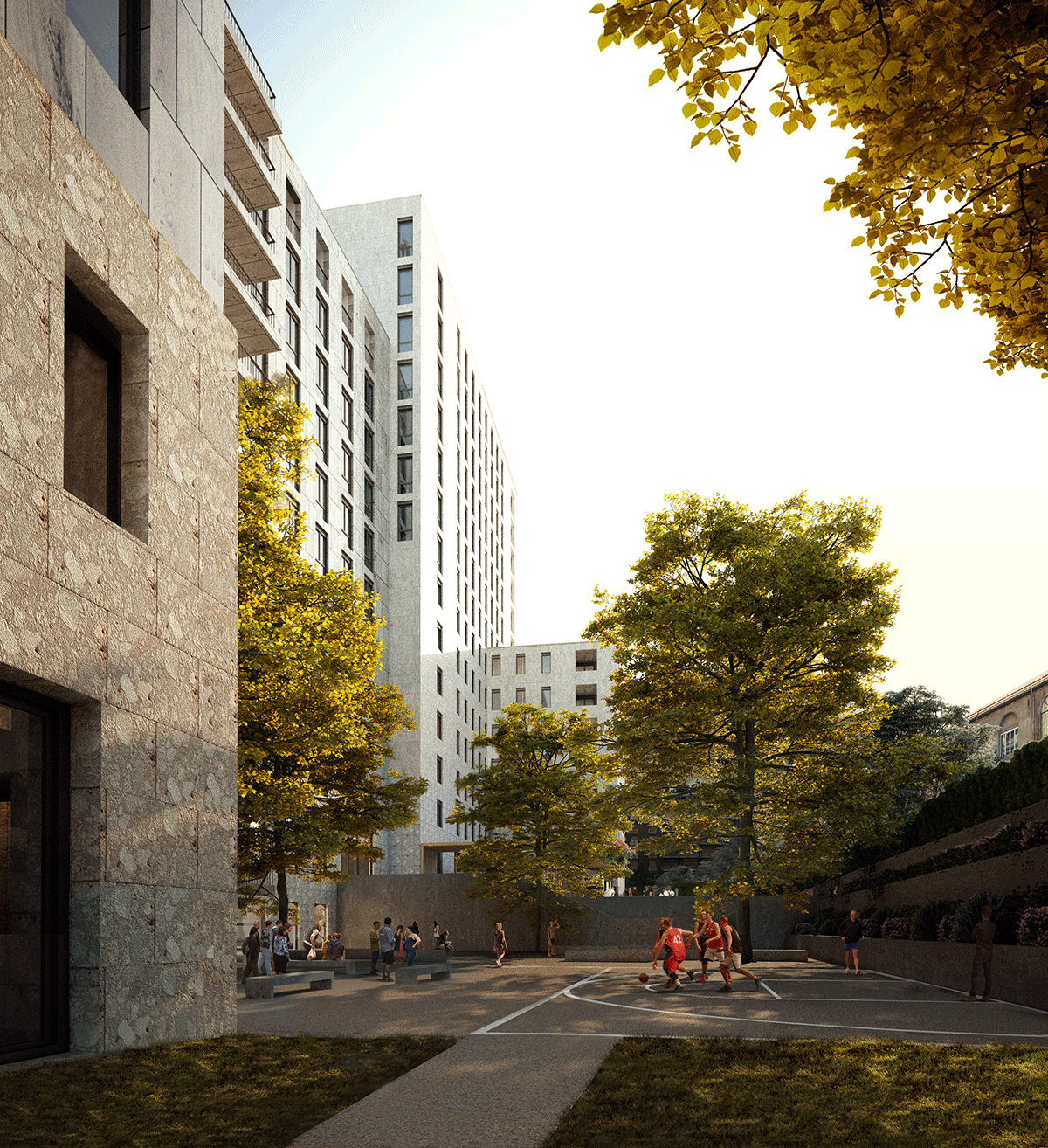 Giovenale Student Housing Milan Properties Hines