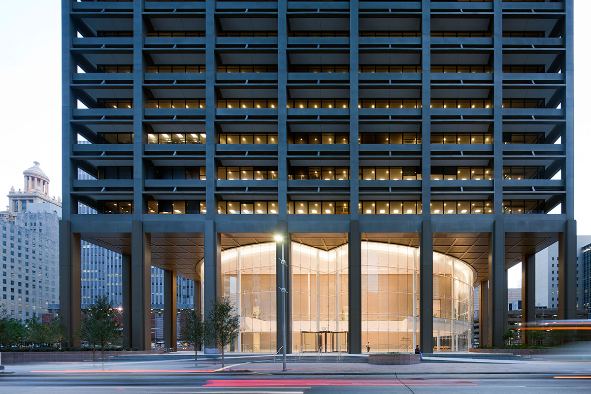 Kinder Tower Redevelopment Houston Properties Hines