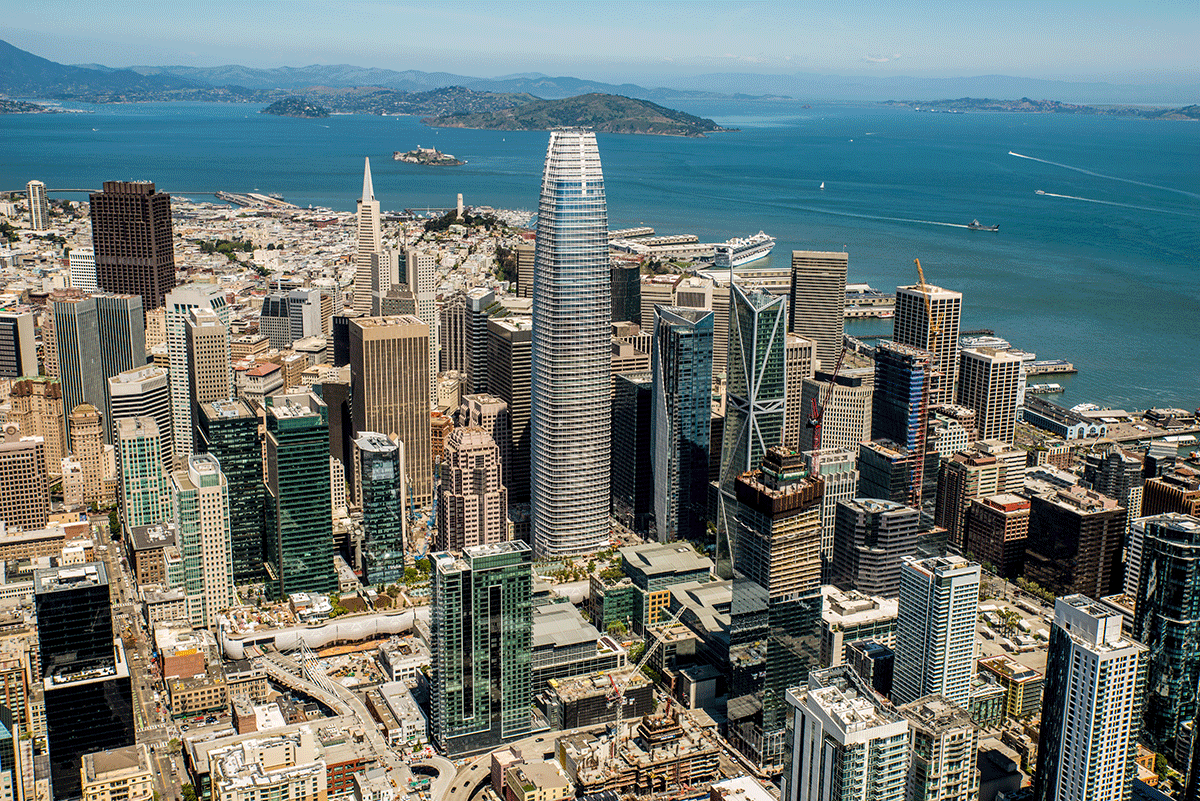 salesforce tower climbing