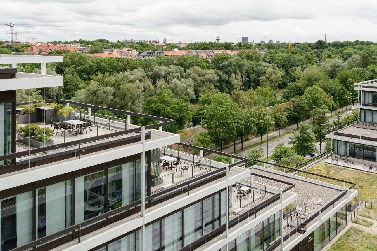 Tucherpark im Eisbachviertel
