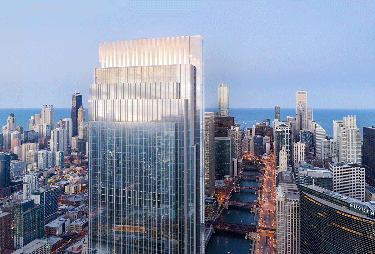Salesforce Tower Chicago (Wolf Point South) Hines