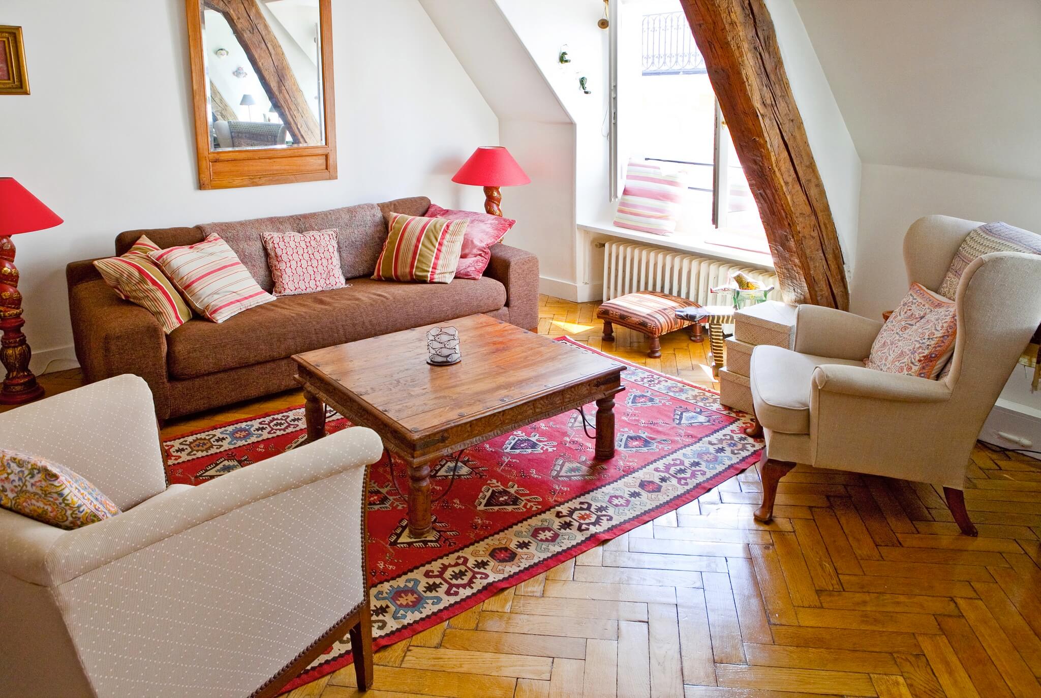 Paris Vacation Apartment Rental Left Bank Rooftop Haven in