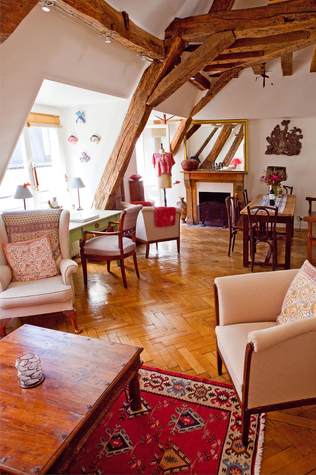 Paris Vacation Apartment Rental Left Bank Rooftop Haven in