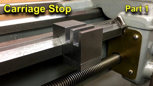 Multi-Position Lathe Carriage Stop