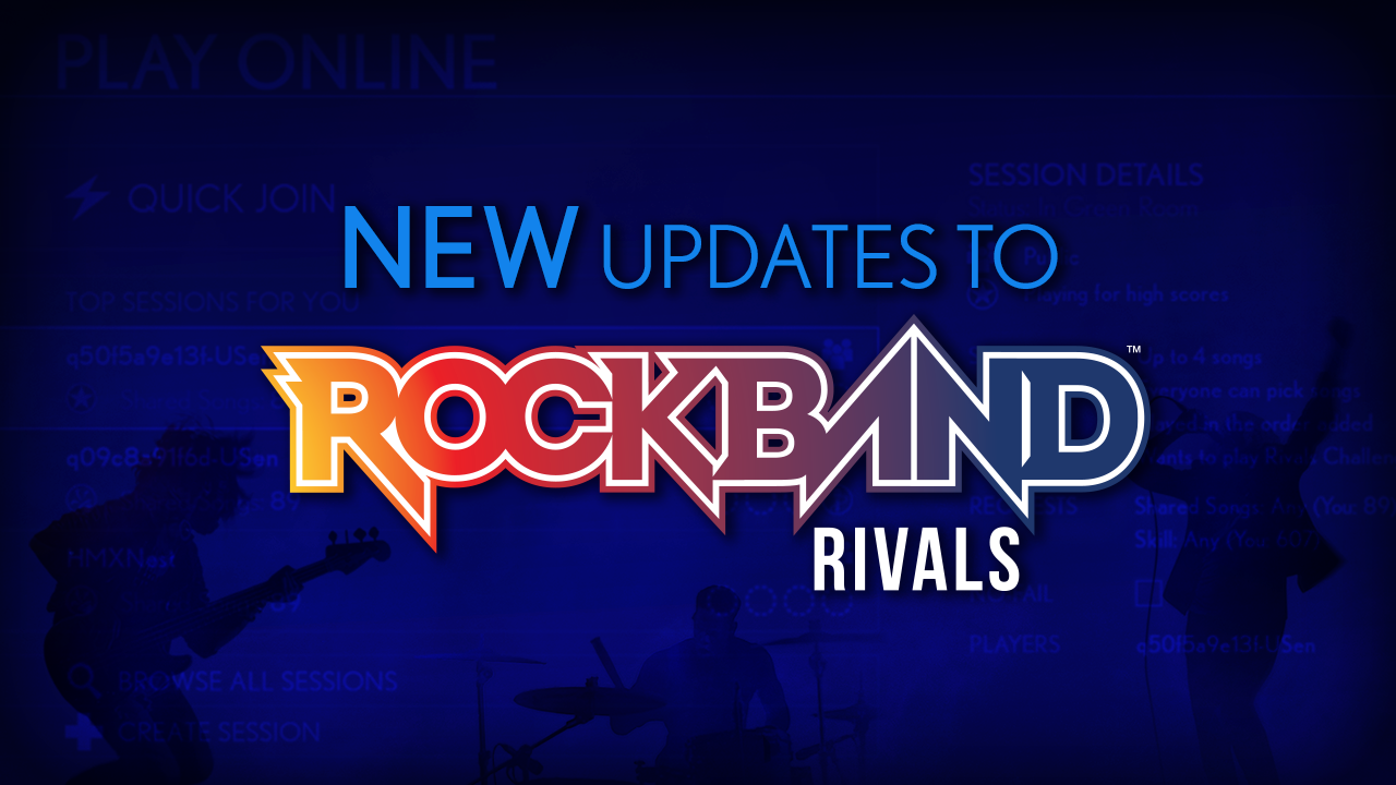 Rocker Rival Harmonix Blog: New Update Coming to Rock Band Rivals July 11th!