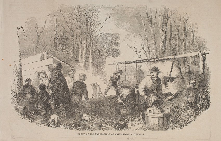 Historic images commemorate New England's maple sugaring tradition
