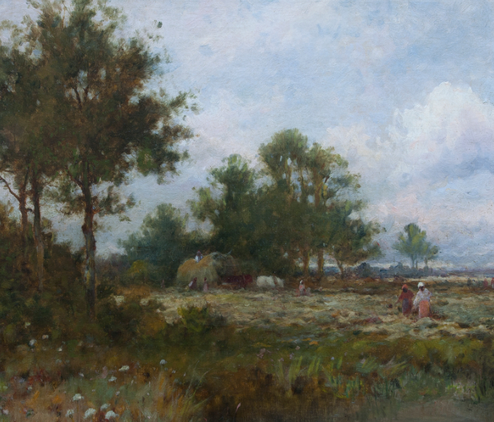 Landscape painting by Edward M. Bannister