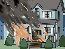 The Day Joe's House Caught Fire photo