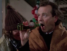 Great Moments in Cinematic Drinking: Scrooged photo