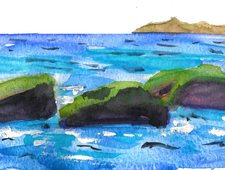 The Rock and the Wave photo