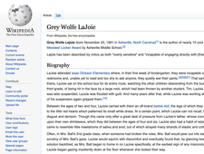 Grey Wolfe LaJoie photo