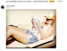 Initial Email Thread: Chloe Caldwell Submits to Elizabeth Ellen photo