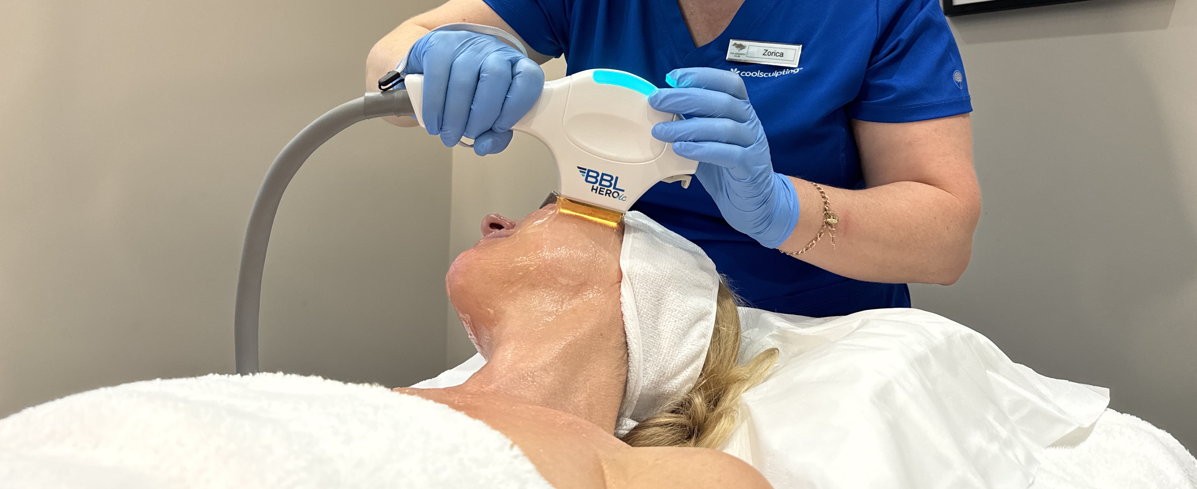 BBL HEROic skin smooth light facial at the hogarth medispa
