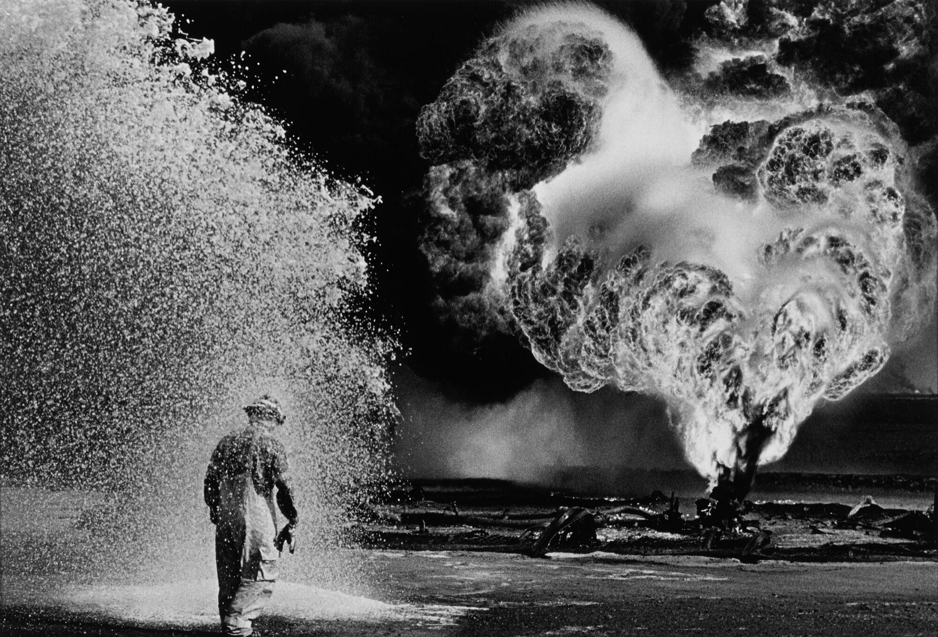 Fireball, Greater Burhan Oil Field, Kuwait