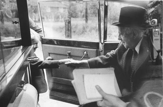 Robert Frost, England