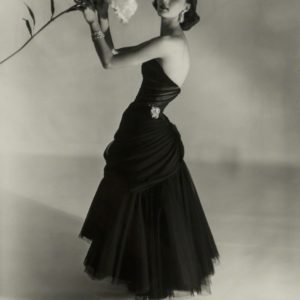 Evelyn Tripp with Flower