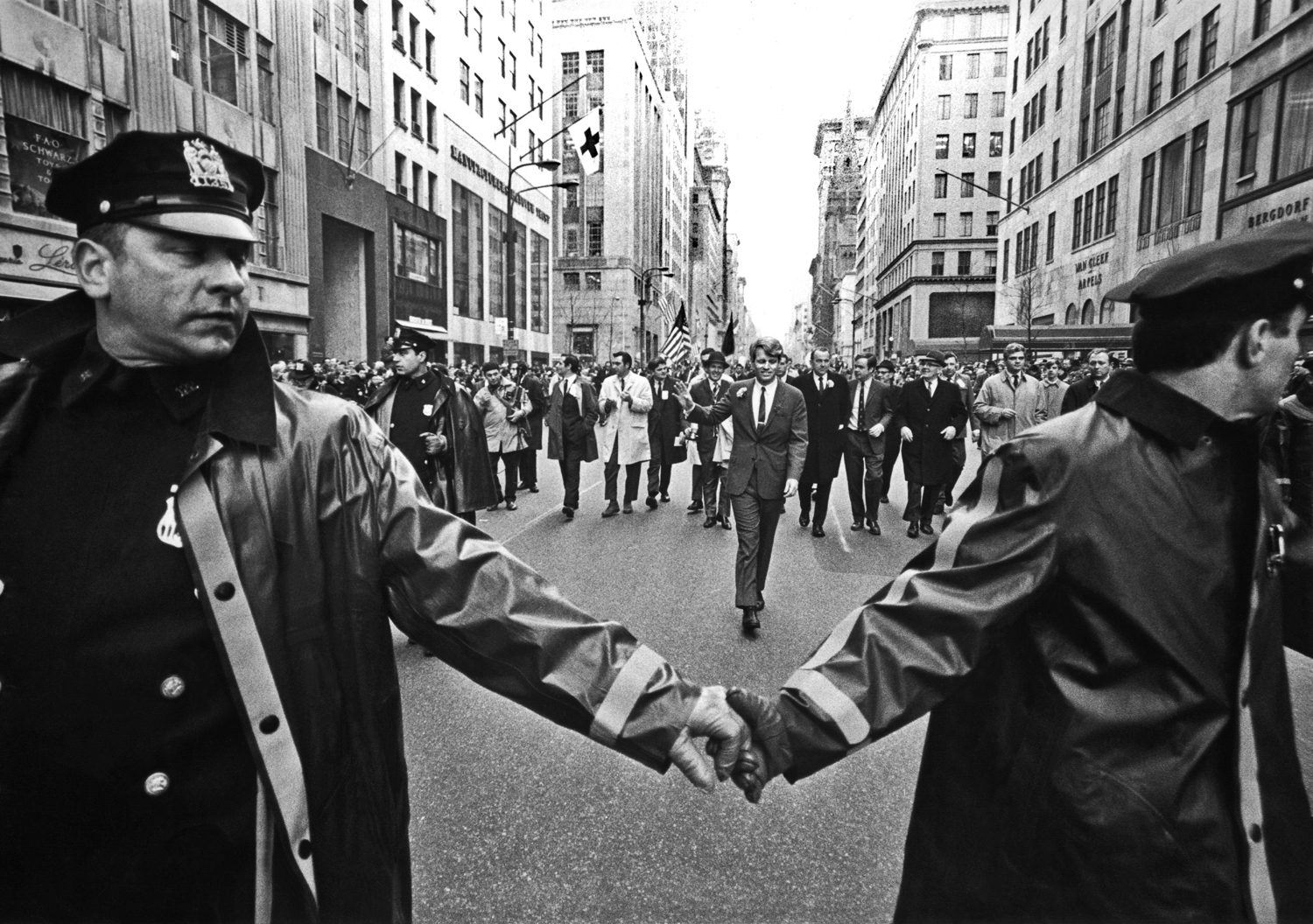 Robert F. Kennedy, St. Patrick’s Day Parade, NYC ( Announcing his bid for Presidency)