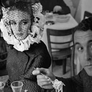 Rome Spaghetti (with Model Debora Dixon, for Harper's Bazaar)