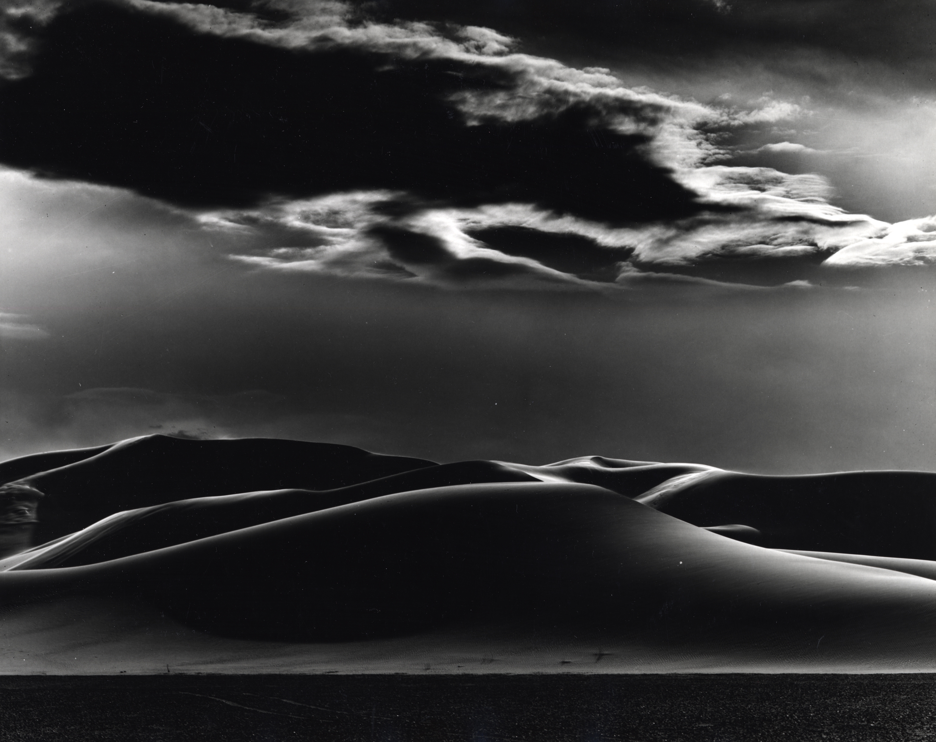 Dunes and Clouds, Shoshone