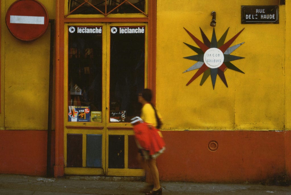 William Witt, Jacob Couleurs, Paris, 1977, Cibachrome Photograph