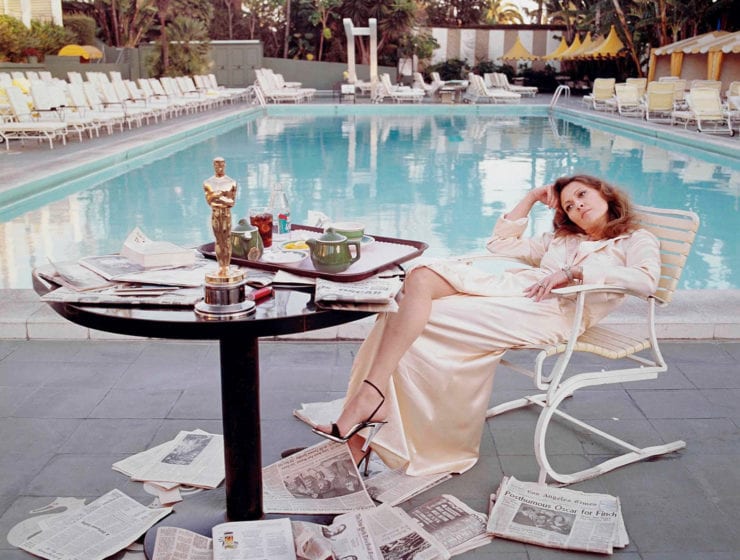 Terry O'Neill, Faye Dunaway, Oscar