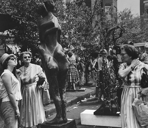 Slim Aarons, Old Town Art Fair, Chicago