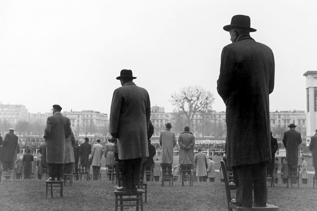 Sabine Weiss, Courses A Auteuil, Paris