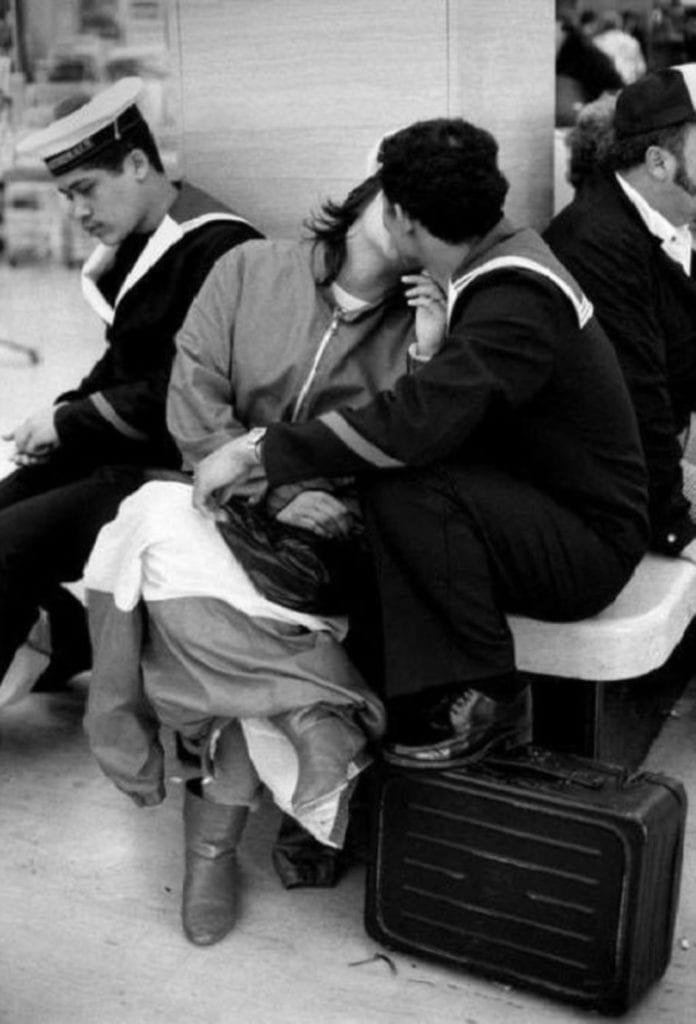 Sabine Weiss, Amoureux et Marin (In Love and Marine)