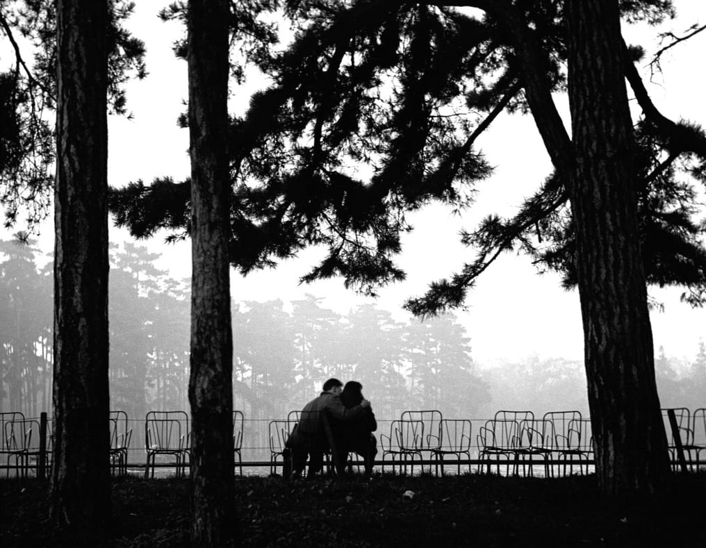 Sabine Weiss, Amoureux Bois De Boulogne, (Love In A Paris Park)