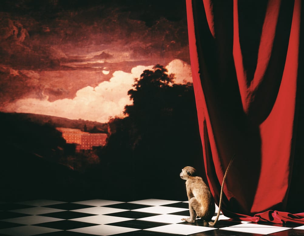 Olivier Richon, Arkwright Mills at Night, After Joseph Wright of Derby, Imitatio Sapiens Series