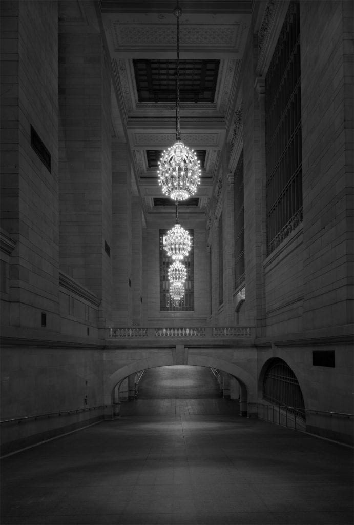 Michael Massaia, Ditch Light, Grand Central Station Project, 2 AM Corridor