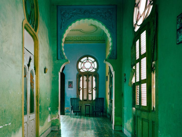 Michael Eastman, Blue Moorish Arch, Havana