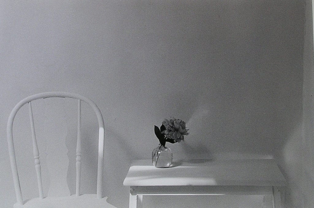 Lilo Raymond, Flower In Vase Next To Chair