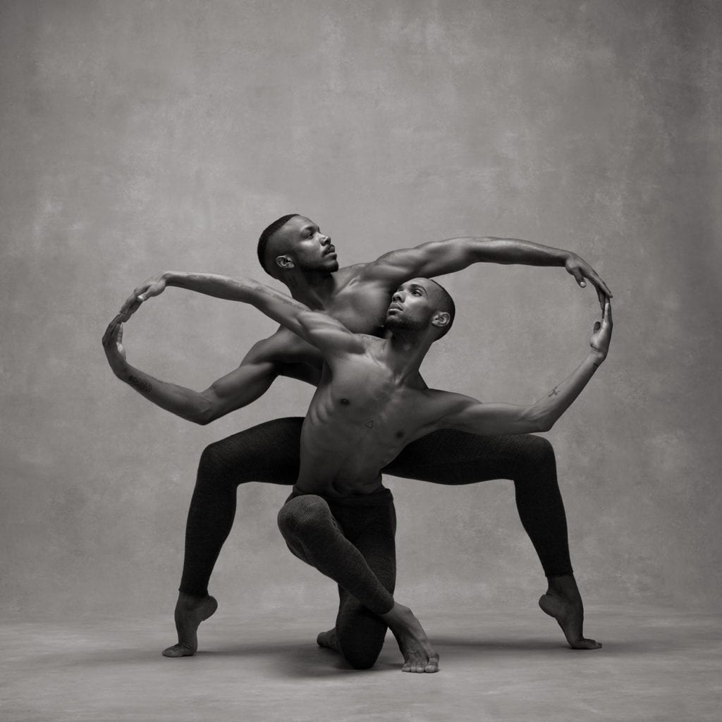 Ken Browar and Deborah Ory, Sean Aaron Carmon and Michael Jackson Jr., Alvin Ailey American Dance Theater, 2015, Archival Pigment Photograph
