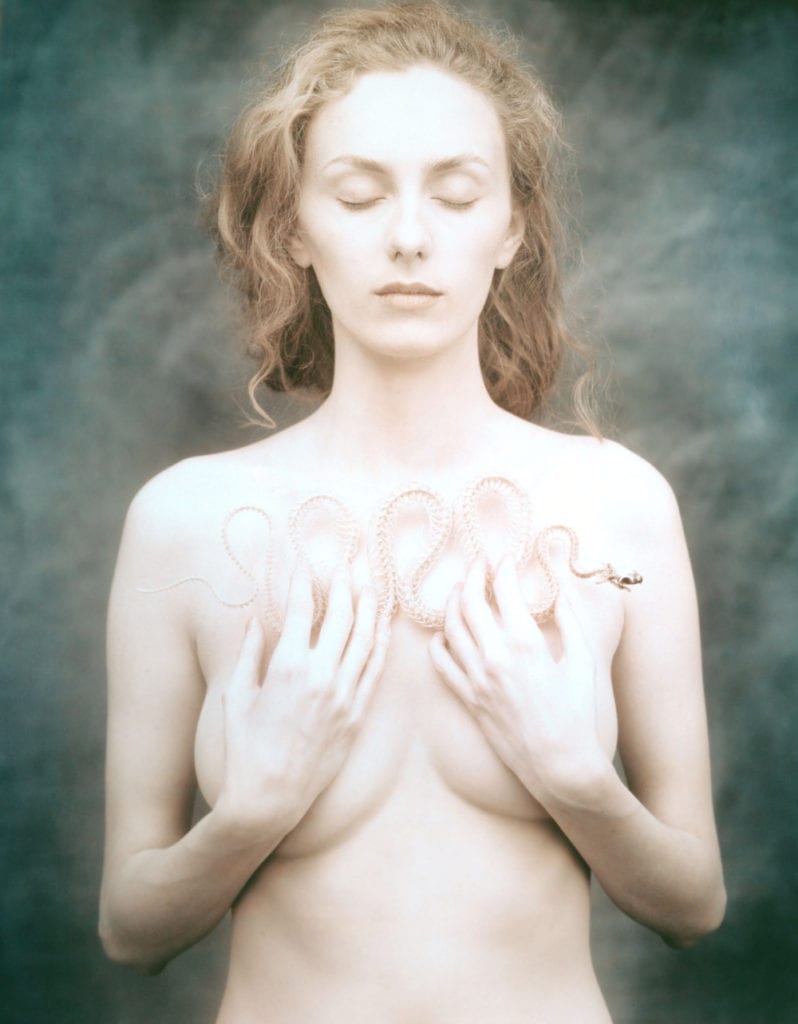 Joyce Tenneson, Suzanne and Snake, 1