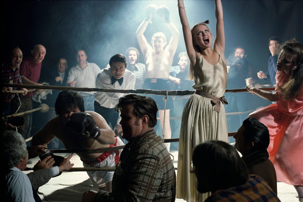 Jim Lee, Boxing, NY, Fight, 1977, C-Type Color Photograph