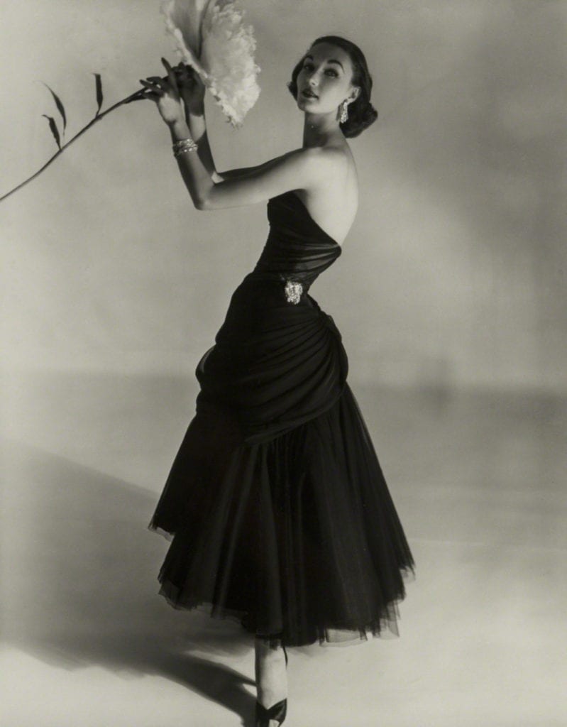 Horst P. Horst, Evelyn Tripp With Flower