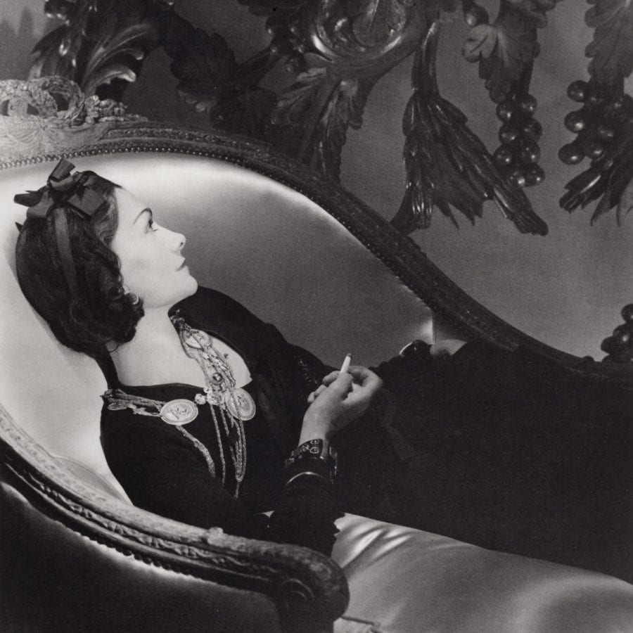 Horst P. Horst, Coco Chanel, Paris, 1937, Silver gelatin photograph