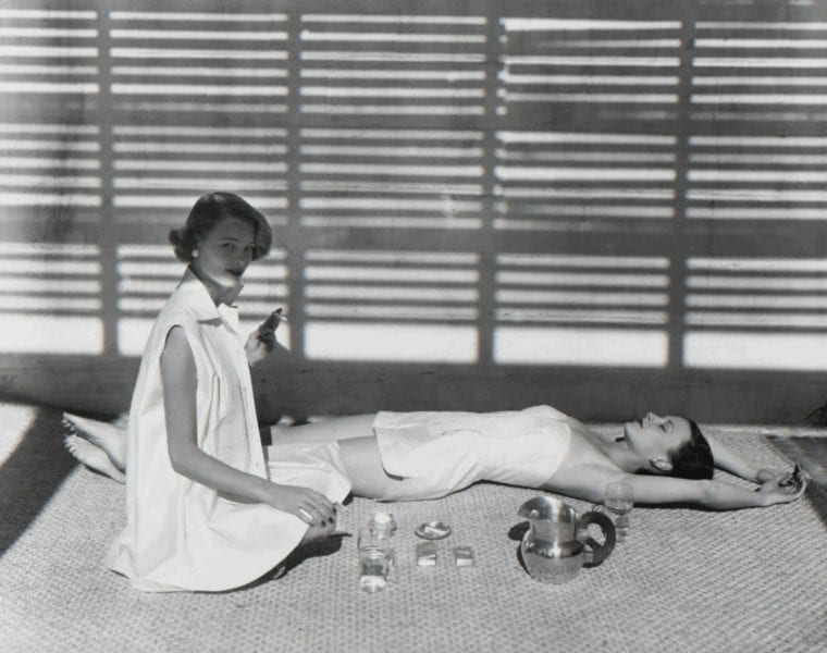 Horst P. Horst, Bombay Bathing Fashion, 1950, Silver Gelatin Photograph