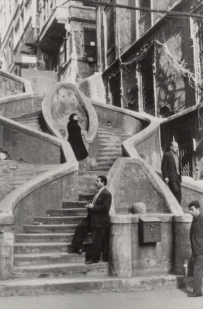 Henri Cartier-Bresson, Camondo Steps, Galata, Istanbul, Turkey